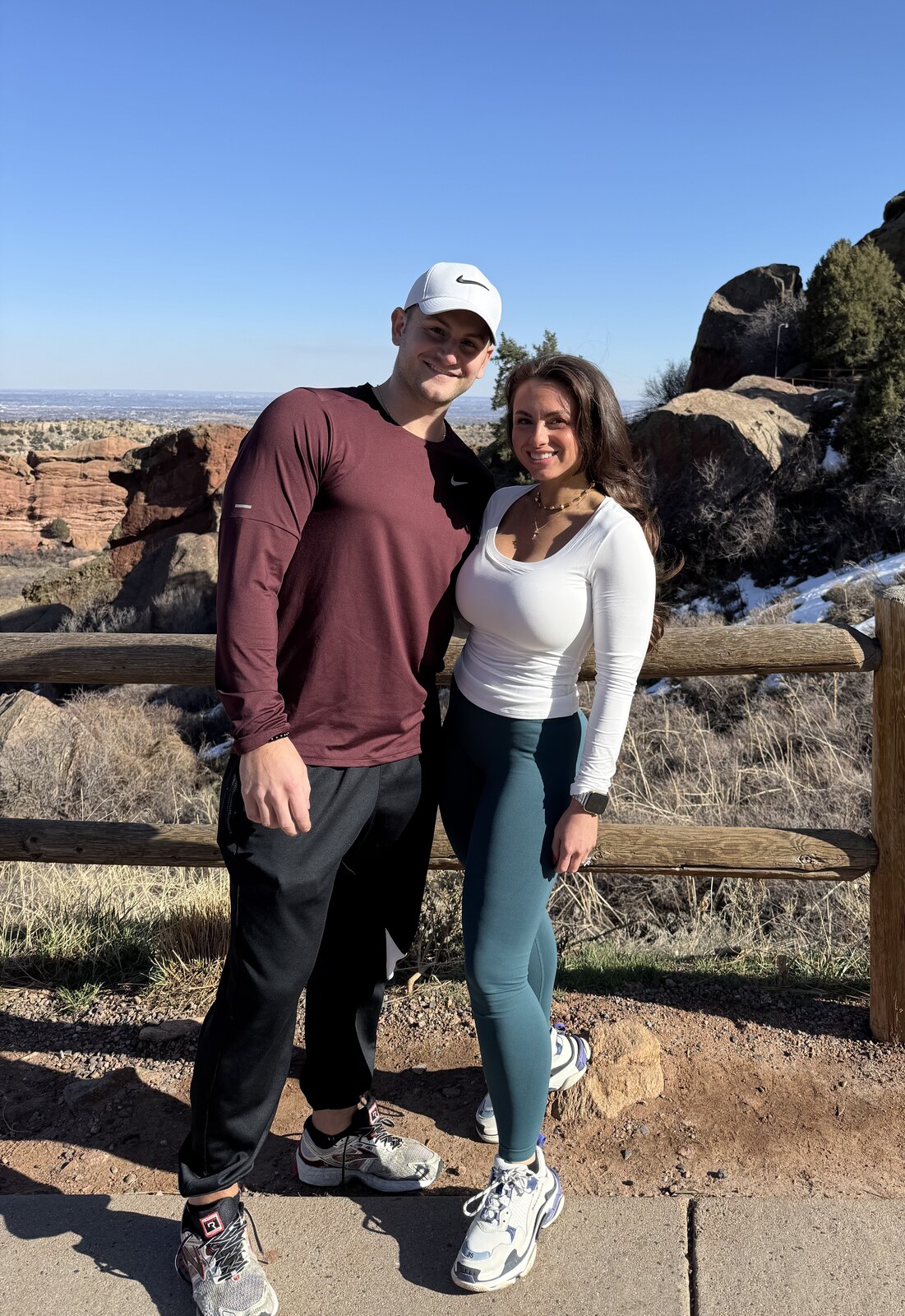 Dillon Loomis outdoors at Red Rocks